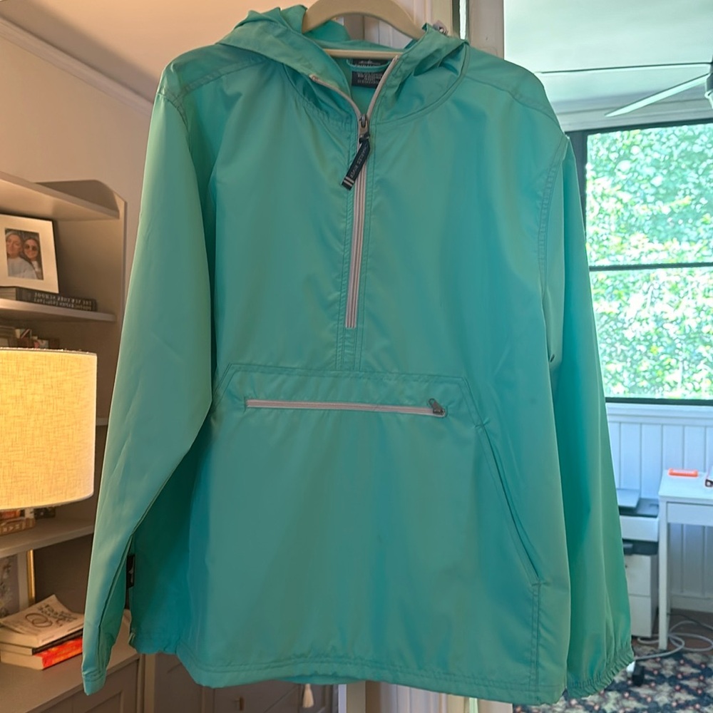 Charles River Mint Green Pullover - never worn